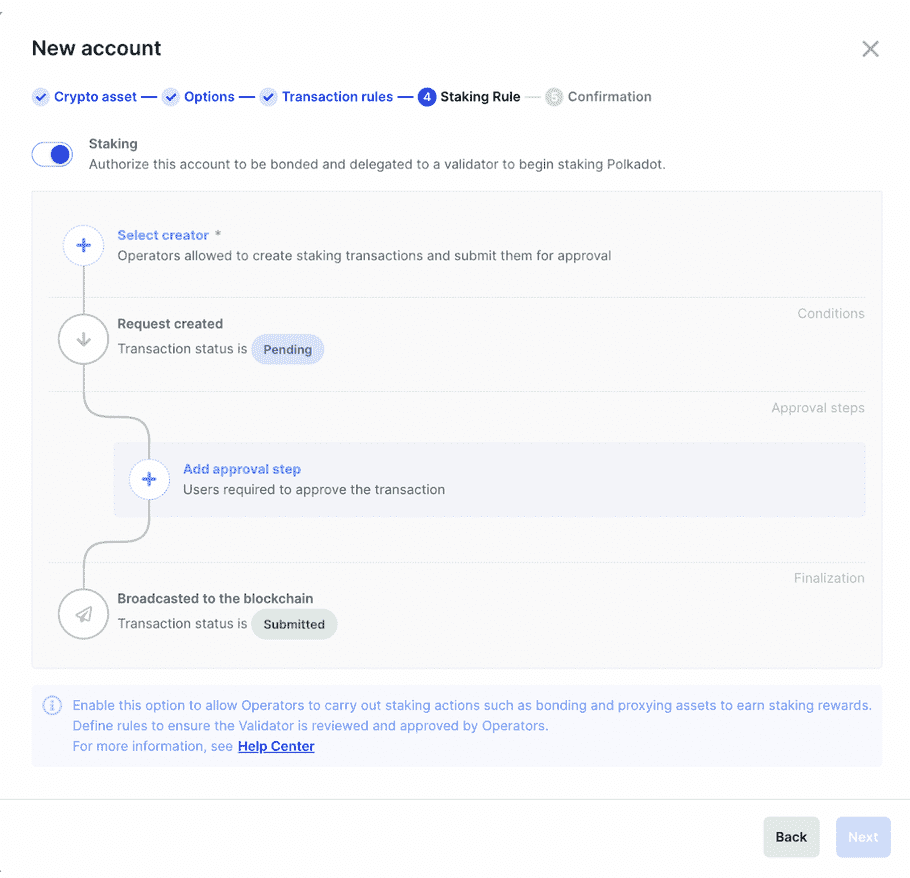 staking rule 1